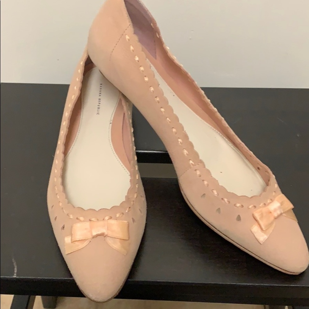 New BR shoes pink color suede